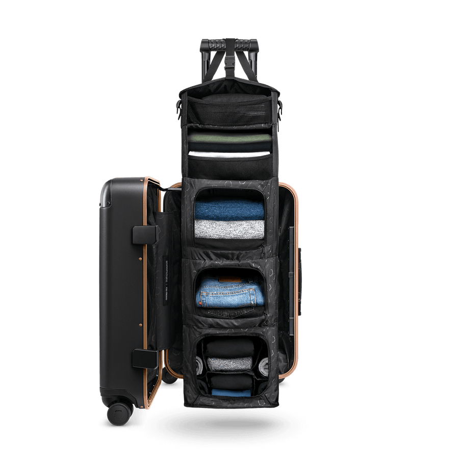 Baltic Black/Rose Gold | Carry-On Closet