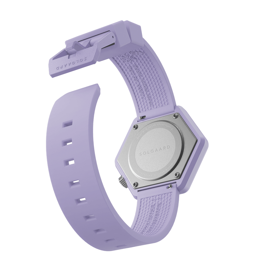 Laguna Lavender w/ Polished Silver